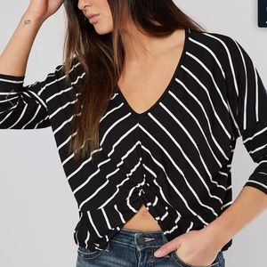 Striped Reversible Top